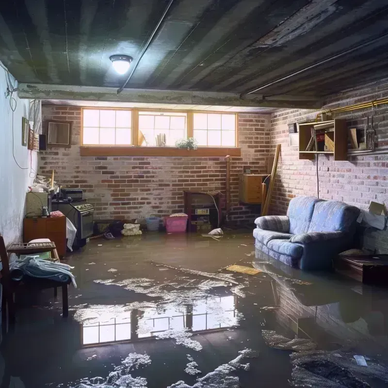 Flooded Basement Cleanup in Pittsfield, WI